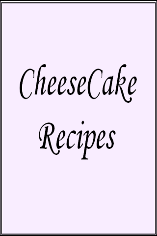 CheeseCakeRecipes