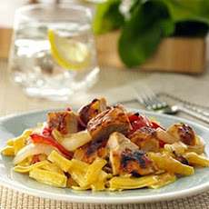 Indian-style Tandoori Chicken and Noodles
