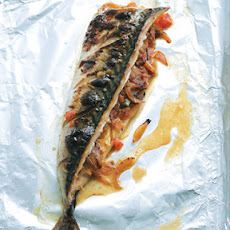 Grilled Stuffed Mackerel