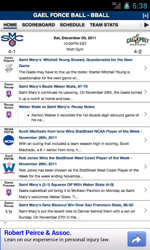 Saint Mary's Basketball