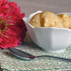 Fresh Peach Frozen Yogurt