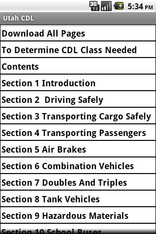 Utah CDL Manual