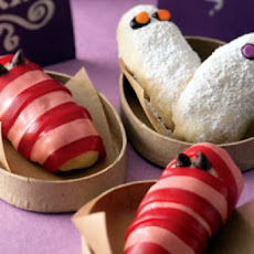 Halloween Fruity Mummy Cookies