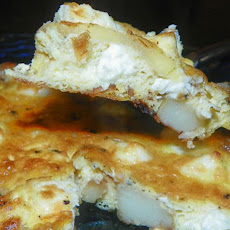 Easy Feta and Potato Frittata