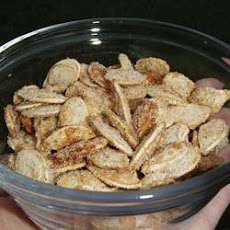 Caramelized Spicy Pumpkin Seeds