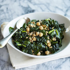 Chopped Kale, Farro & Chickpea Salad