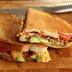 Grilled Cheese with Bacon, Tomato, and Avocado