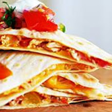 Pico de Gallo Chicken Quesadillas