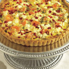 Shrimp and Feta Cheese Quiche