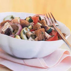 Vegetable Panzanella with Tuna