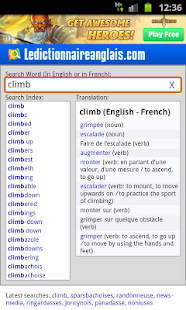 How to download English-French Dictionary 2.0 apk for android