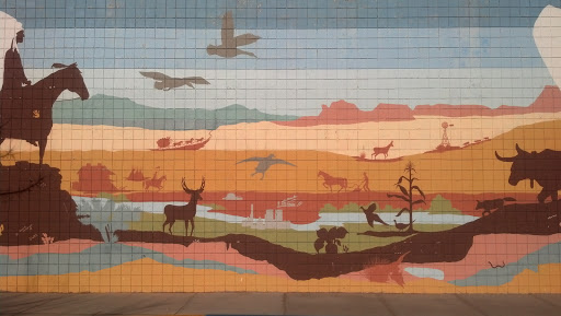 Wyoming Landscape Mural
