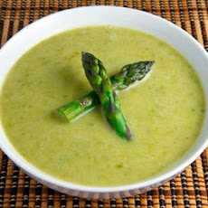 Turkey Leftover Creamy Potato and Asparagus Soup