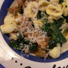 Orecchiette With Sausage and Greens