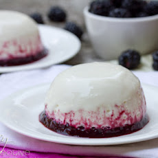 Maple-Blackberry Yogurt Panna Cotta (Giveaway)