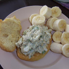 Salmon-Egg Salad Stuffed Pitas