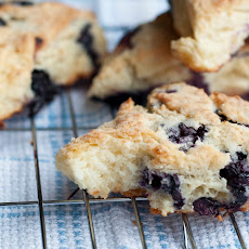 Lemon-Blueberry Ricotta Scones