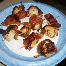 Barbecued Piggy Scallops