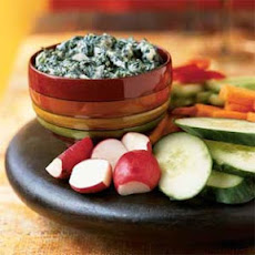 Persian Spinach and Yogurt Dip (Borani Esfanaj)