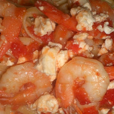 Baked Shrimp With Feta Cheese
