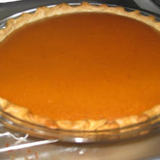 Traditional Pumpkin Pie