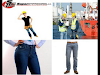 Jean Triple Costura Pantalon Industrial