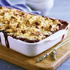 Lavender Berry Crisp