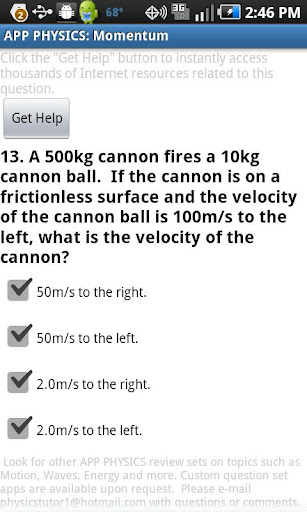 Physics: Momentum