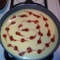 Strawberry Swirl Cheesecake