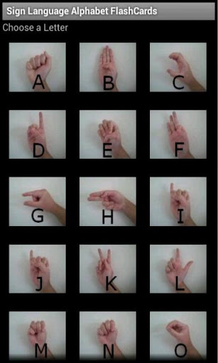 Sign Language Alphabet Pro