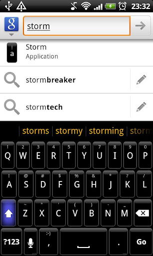 Storm - HD Keyboard Theme
