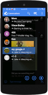 How to download Blue Evolved for EvolveSMS patch 1.2 apk for pc