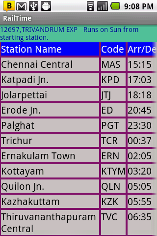 【免費旅遊App】IndianRailway Offline TimeTabl-APP點子