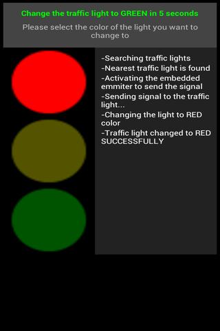 traffic-light-controller-prank for android screenshot