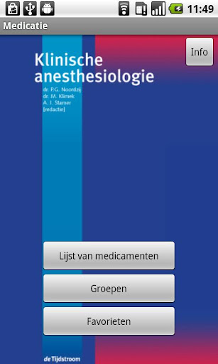 Anesthesiologie Medicatie