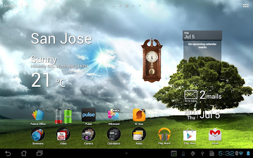 Classic Clock Widget