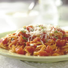 Angel Hair with Tomato-Cream Sauce