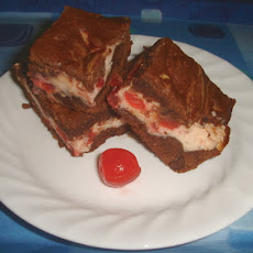 Merry Cherry Brownies