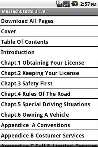 【免費書籍App】Massachusetts Driver Handbook-APP點子