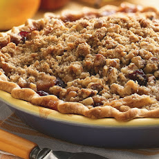 Apple and Dried Cranberry Pie