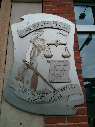 Akron Law School Plaque