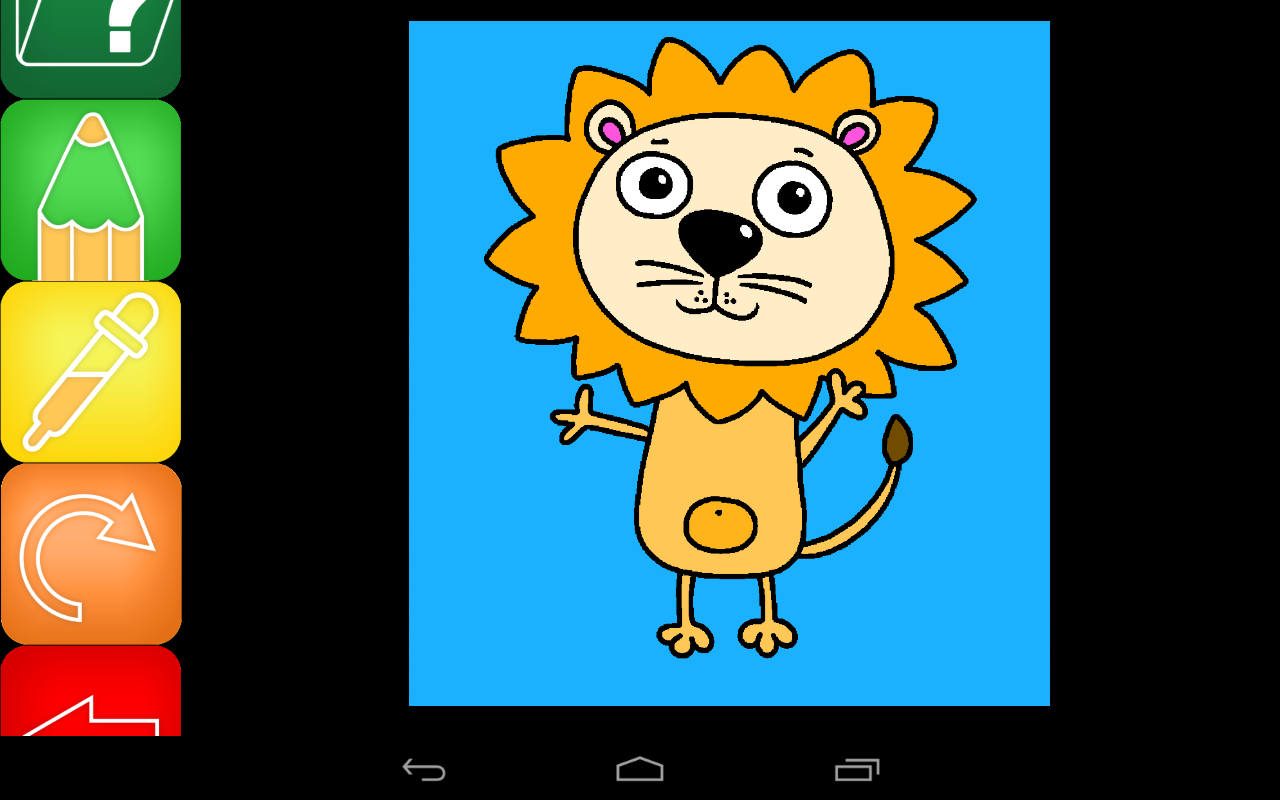 Android application 500 Coloring Pages screenshort