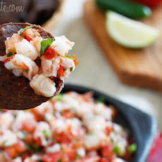 Skinny Shrimp Salsa