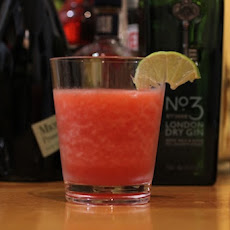 Strawberry, Gin, Campari and Lime Slushito