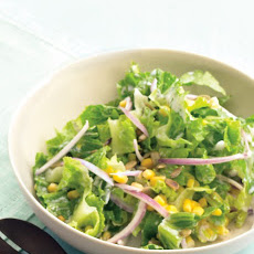 Romaine Salad with Corn and Pepitas