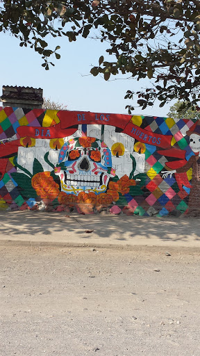 Mural Dia De Los Muertos