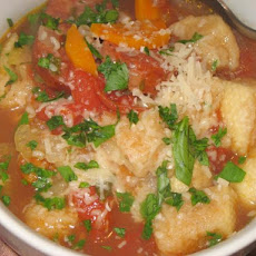 Sausage Bread Soup