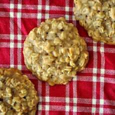 Maple Brown Sugar Oatmeal Cookies