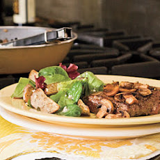 Steak Balsamico With Mushrooms