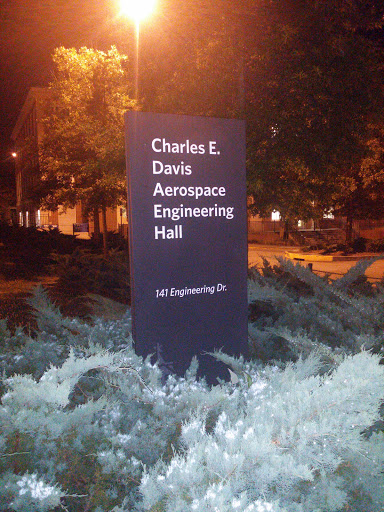 Charles E. Davis Aerospace Engineering Hall Marker